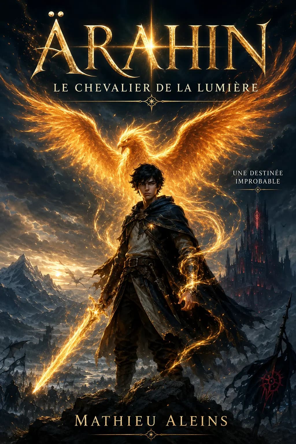 Couverture de Ärahin le chevalier de la lumière